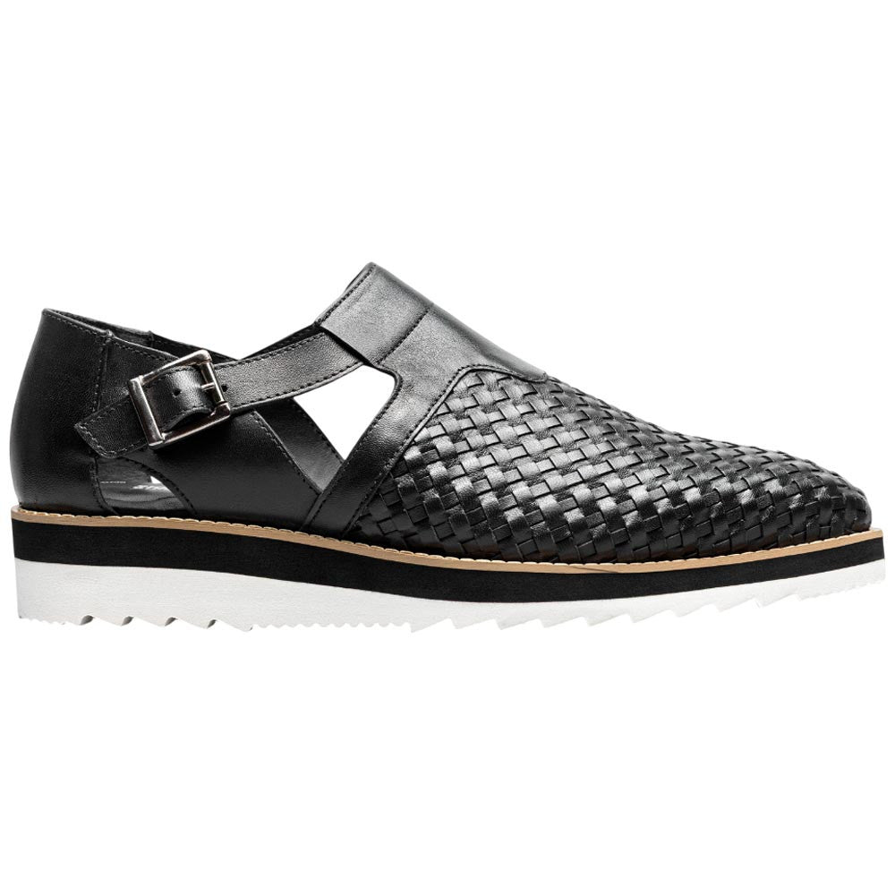 Stacy Adams Alvarado Black Woven City Sandal for Men