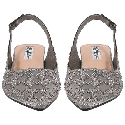 Lady Couture Kaite Pump 2" Heel in Pewter