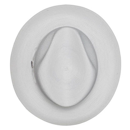 Dobbs Harrod White Florentine Milan Straw Hat