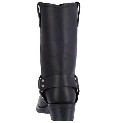 Dingo Dean Black Oil Resistant Leather Men's Biker Boot