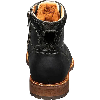 Florsheim Lodge Black CH Cap Toe Lace Boots