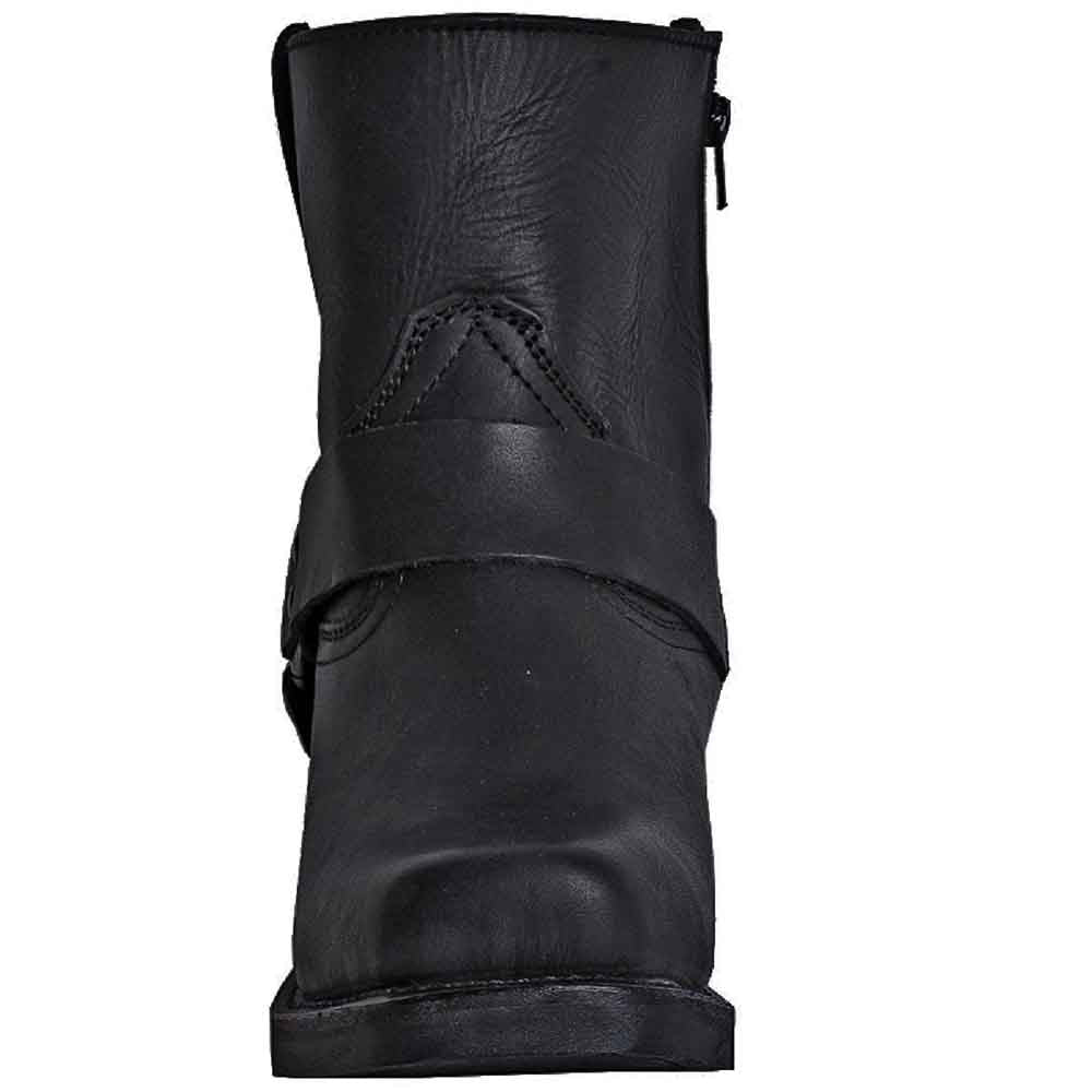 Dingo Dean Black Harness Leather Boots