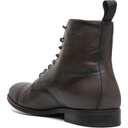Stacy Adams Henry Cap Toe Lace Up Boot in Gray