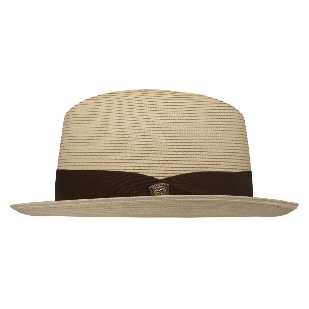 Dobbs Parker Sand Florentine Milan Synthetic Straw Dress Hat