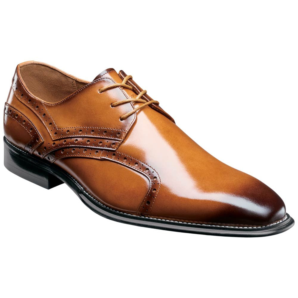 Stacy Adams Alexander Plain Toe Oxford - Tan