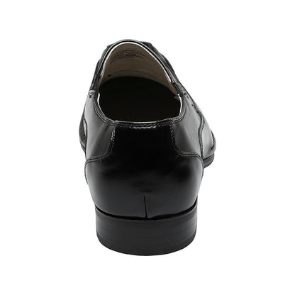 Stacy Adams Templin Black Bike Toe Slip-On Loafers