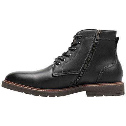 Florsheim Redford Black Crazy Horse Men's Plain Toe Lace Up Boot