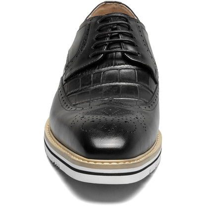 Stacy Adams Beaumont Wingtip Oxford in Black