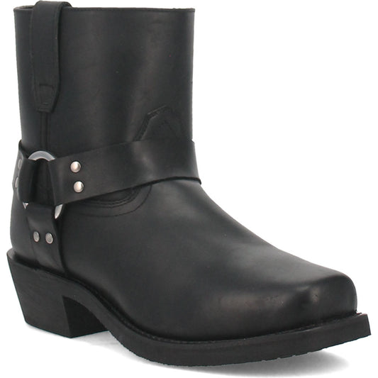 Dingo Dean Black Harness Leather Boots