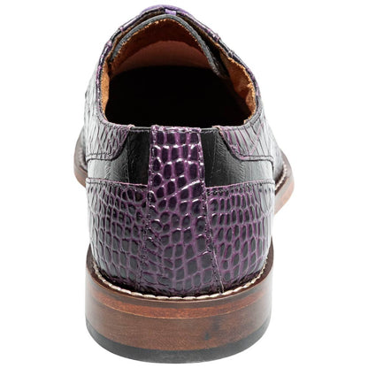 Stacy Adams Talamanco Bike Toe Oxford - Purple Multi