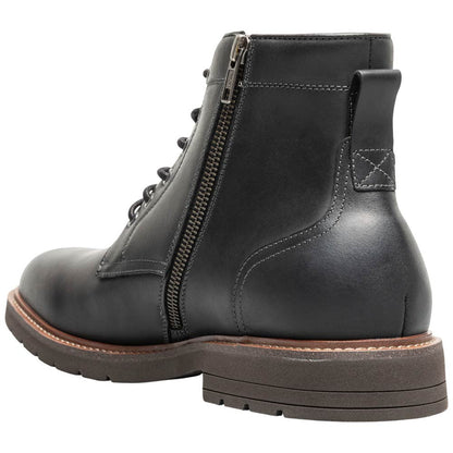 Florsheim Redford Black Crazy Horse Men's Plain Toe Lace Up Boot