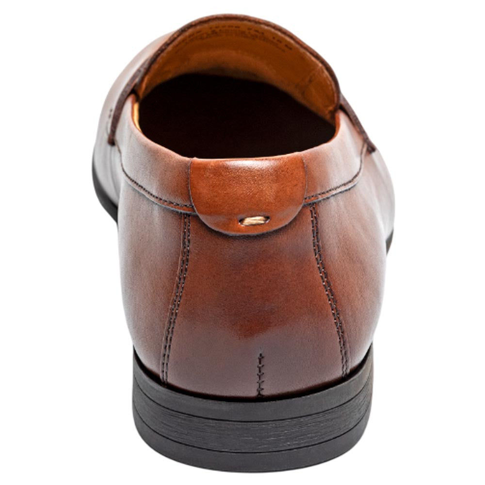 Florsheim Modena Moc Toe Cognac Leather Penny Loafer for Men