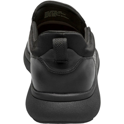 Florsheim Fleet Black Smooth Plain Toe Slip-On Men's Sneaker