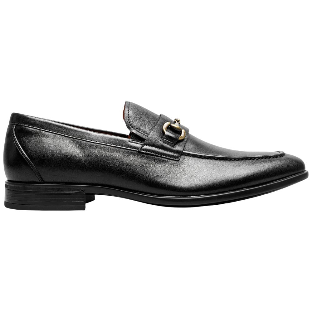 Florsheim Zaffiro Black Moc Toe Bit Loafer II for Men