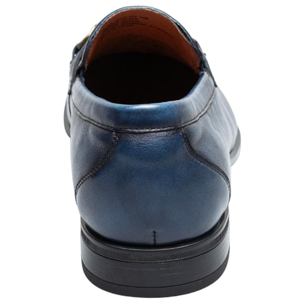 Florsheim Zaffiro Navy Moc Toe Bit Loafer II for Men