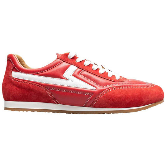 Stacy Adams Action 150 Sporty Lace-Up Sneaker - Red