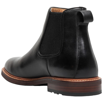 Florsheim Anthem Plain Toe Chelsea Black Leather Boot for Men