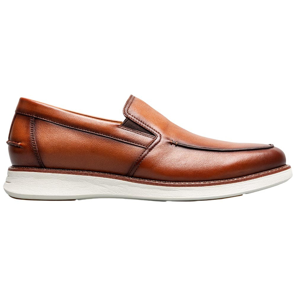 Florsheim Launch Moc Toe Venetian Cognac Slip On Loafers for Men