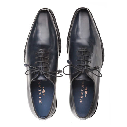 Mezlan Men's Enterprise Plain Toe Balmoral in Blue
