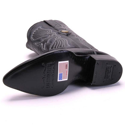 Los Altos Black Elk J-Toe Boot