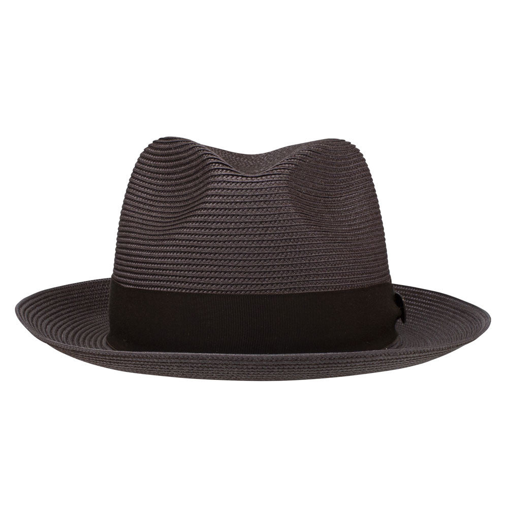 Dobbs Rosebud Brown Florentine Milan Straw Dress Hat