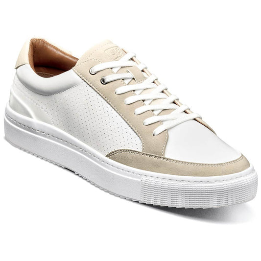 Dorian Moc Toe Lace Up Casual | Stacy Adams Casual Shoes in White for Men