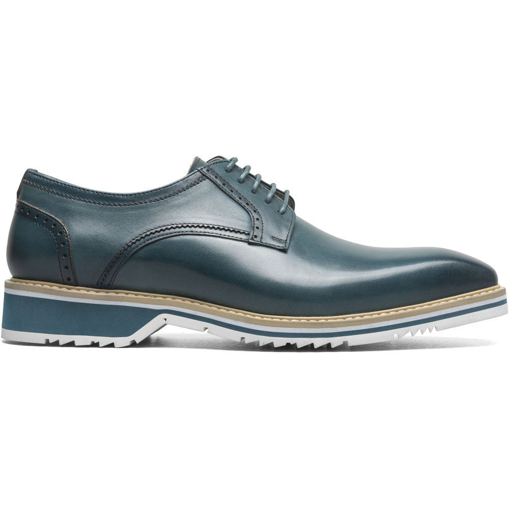 Stacy Adams Barringer Plain Toe Oxford in Teal