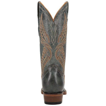 Dan Post Juni Women's Blue Leather Western Boot - 12" Shaft, J-Toe Cowboy Boot