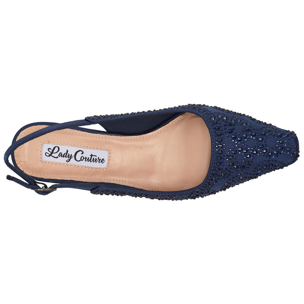 Lady Couture Lucy Pumps 2.5" Heels in Navy