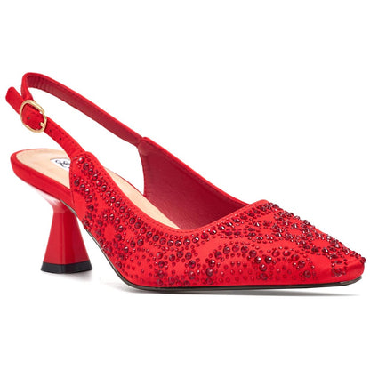 Lady Couture Lucy Pumps 2.5" Heels in Red