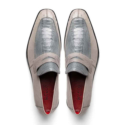 MARCO DI MILANO Fangio Grey Classic Penny Loafer