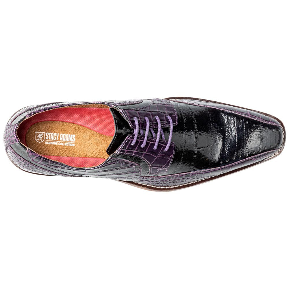 Stacy Adams Talamanco Bike Toe Oxford - Purple Multi
