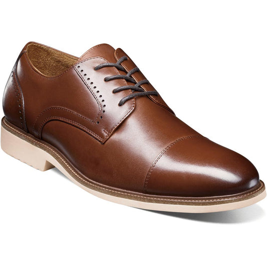 Stacy Adams Wesbridge Cap Toe Oxford in Choco