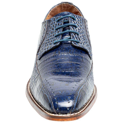 Stacy Adams Talamanco Bike Toe Oxford - Blue