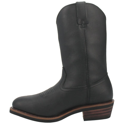 Dan Post Men’s Albuquerque 12” Round Toe Black Leather Cowboy Boot