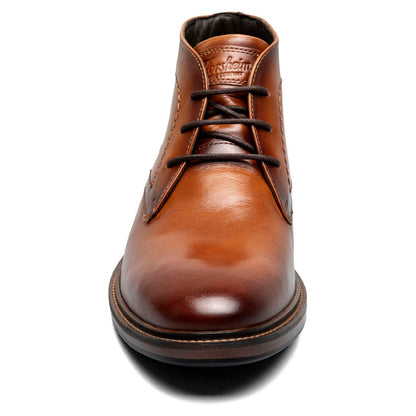 Florsheim Forge Plain Toe Cognac Chukka Boots
