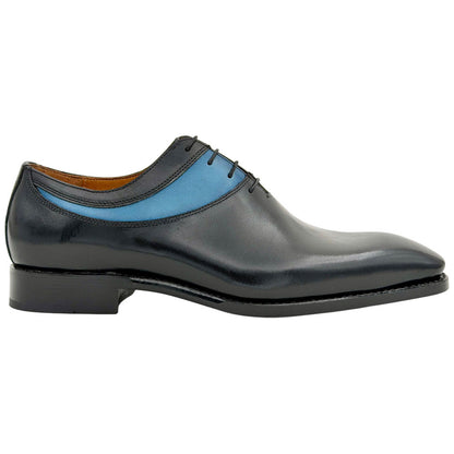 Ugo Vasare Oliver Goodyear Welt Plain Toe Navy Dress Shoes