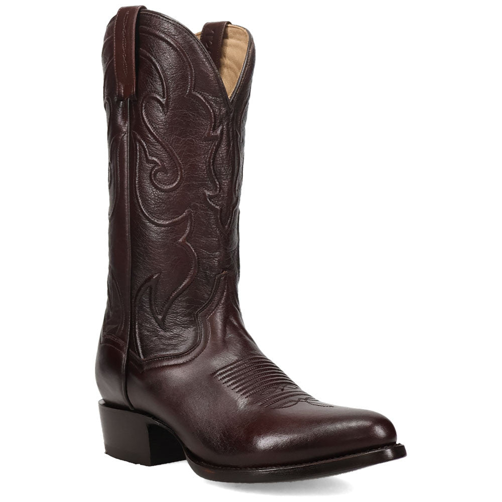 Dan Post Rio Grande Chocolate Medium Round Toe Western Cowboy Boots