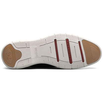 Stacy Adams Men’s Plain Toe Cream Elastic Lace Up Casual Hybrid Everidge