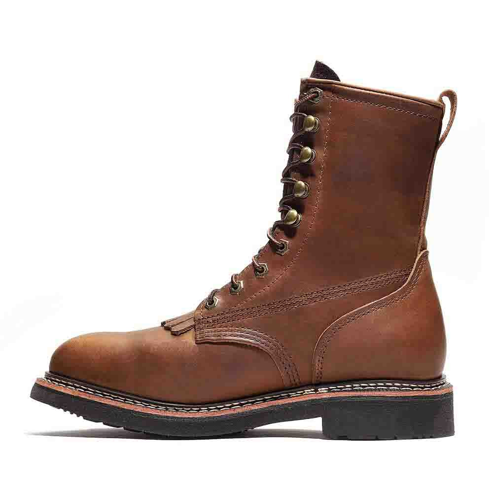 Bonanza Rancher 8-Inch Men's Lacer Work Boot