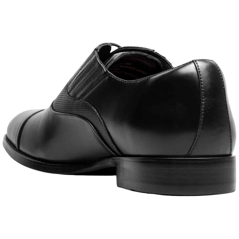 Stacy Adams Lucas Cap Toe Black Oxford Shoes for Men