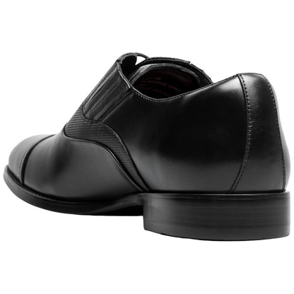 Stacy Adams Lucas Cap Toe Black Oxford Shoes for Men