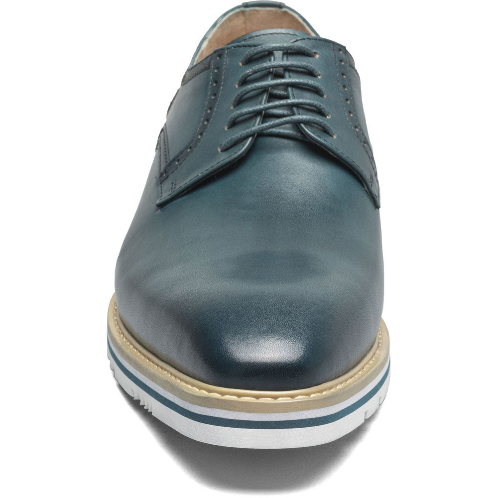 Stacy Adams Barringer Plain Toe Oxford in Teal