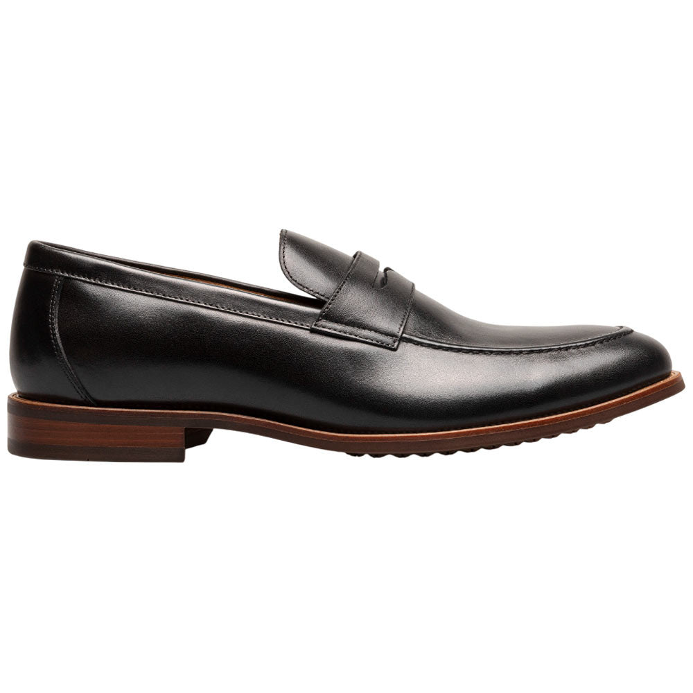 Florsheim Rucci Black Moc Toe Penny Loafer for Men