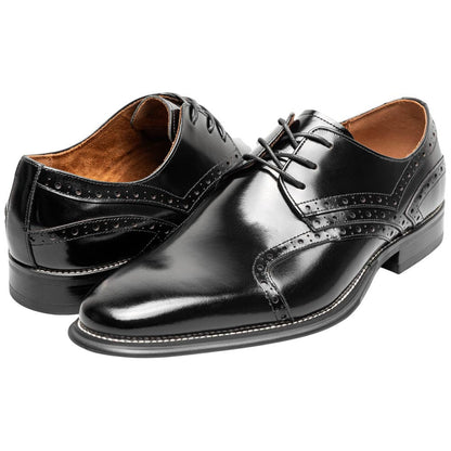 Stacy Adams Alexander Plain Toe Oxford - Black