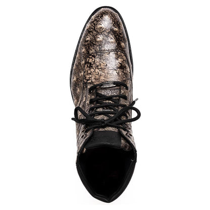 Marco Di Milano Renzo Stone Black Boots