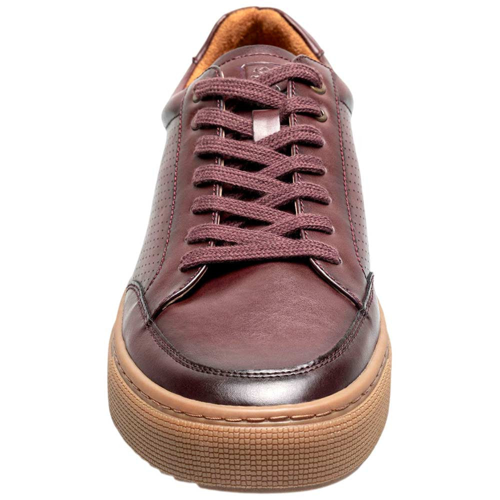Stacy Adams Dorian Lace To Toe Sneaker - Bordeaux