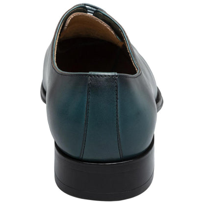 Hallquist Plain Toe Oxford | Stacy Adams Dress Shoes in Turquoise for Men
