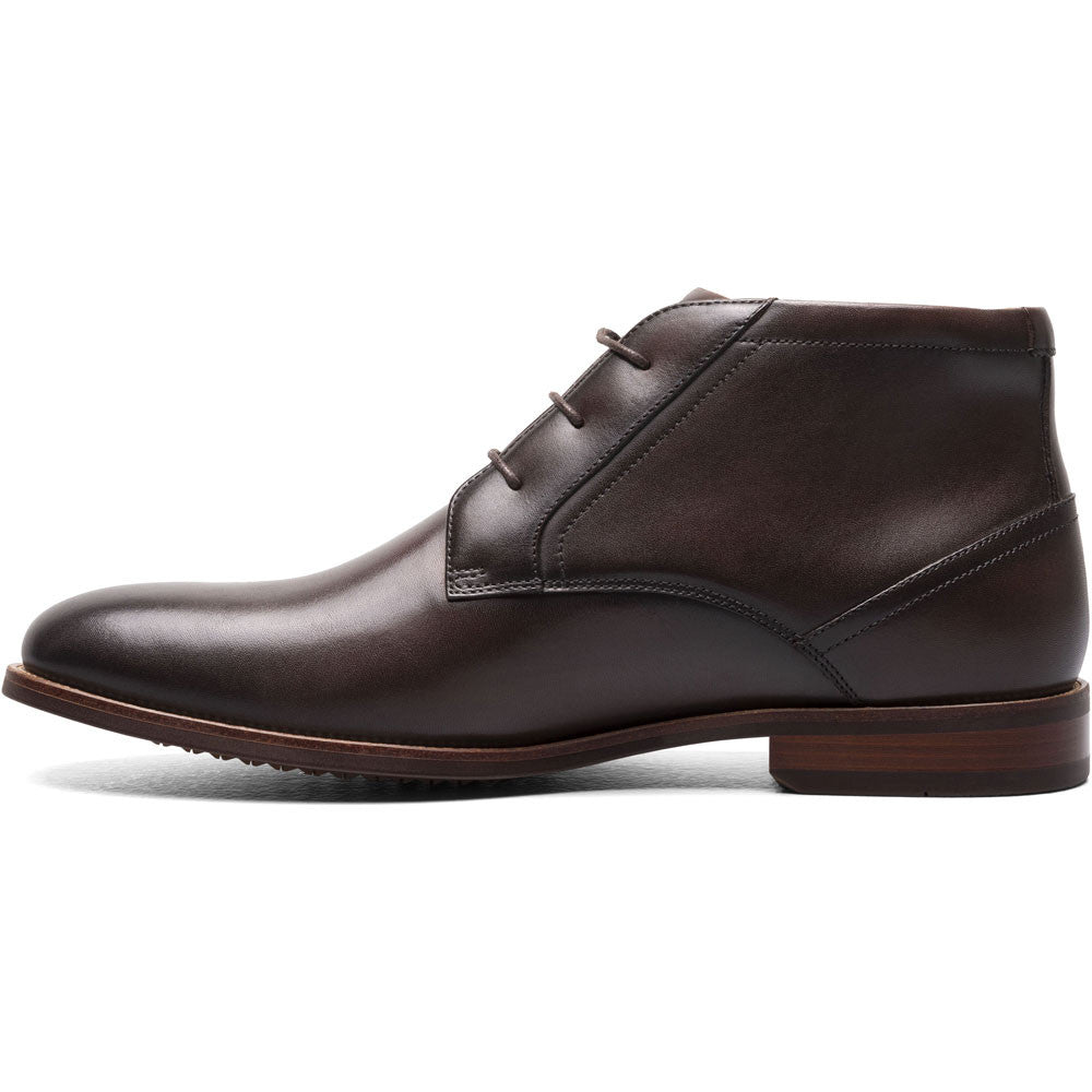 Florsheim Rucci Plain Toe Brown Chukka Boots