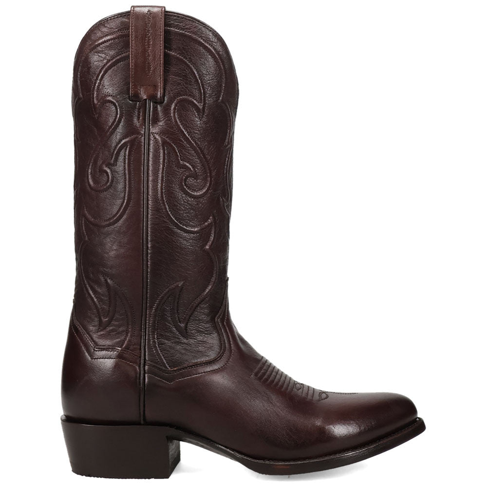 Dan Post Rio Grande Chocolate Medium Round Toe Western Cowboy Boots